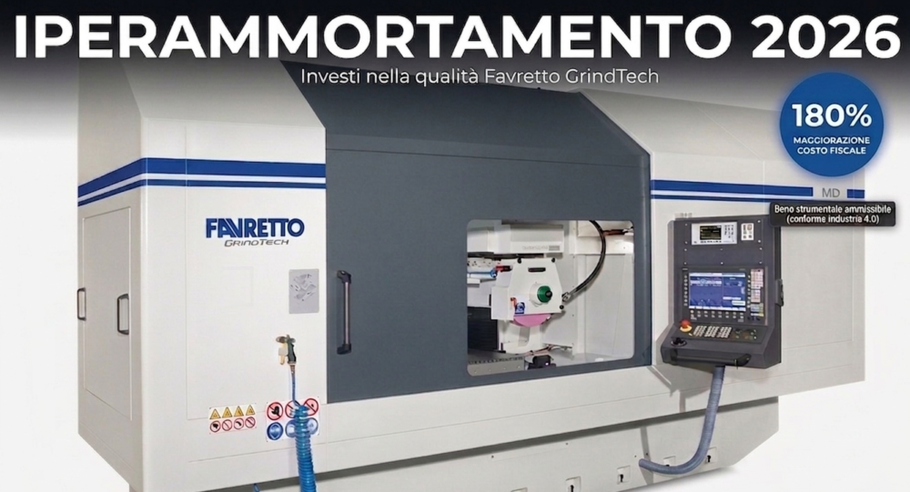 Iperammortamento 2026: portale GSE aperto, rettificatrici tra i beni ammissibili